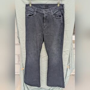 Mother Jeans The Weekender In Blackbird Wash Size 29 Flare